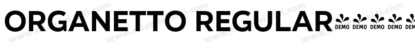 Organetto Regular字体转换